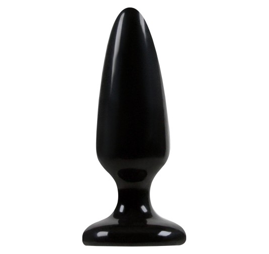 Plug-PLEASURE PLUG MEDIUM BLACK